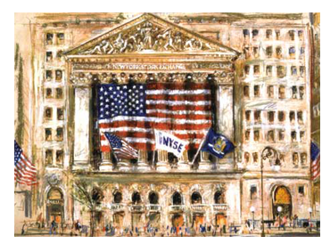 Kamil Kubik Painting Wall Street